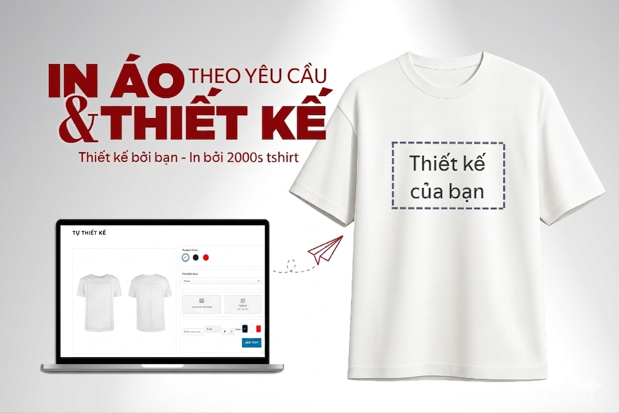 in áo thun theo yêu cầu